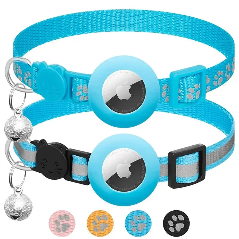 Reflective AirTag Holder Cat Collar