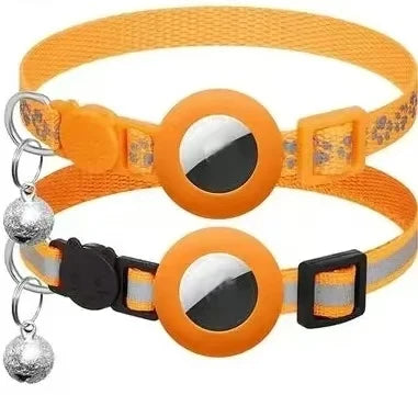 Reflective AirTag Holder Cat Collar