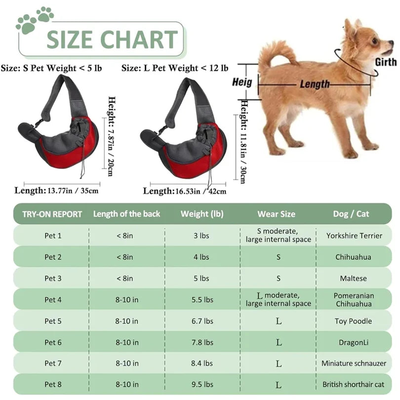 Mochila transportadora de malla para gatos y perros
