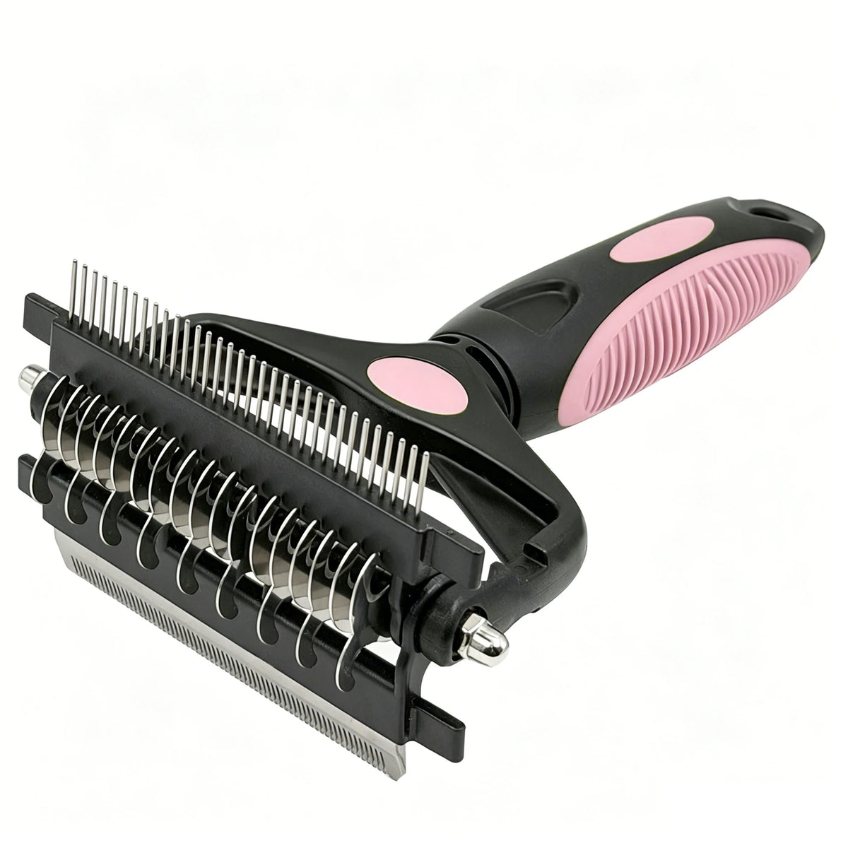 Brosse de toilettage anti-mue 3-en-1 pour chats et chiens