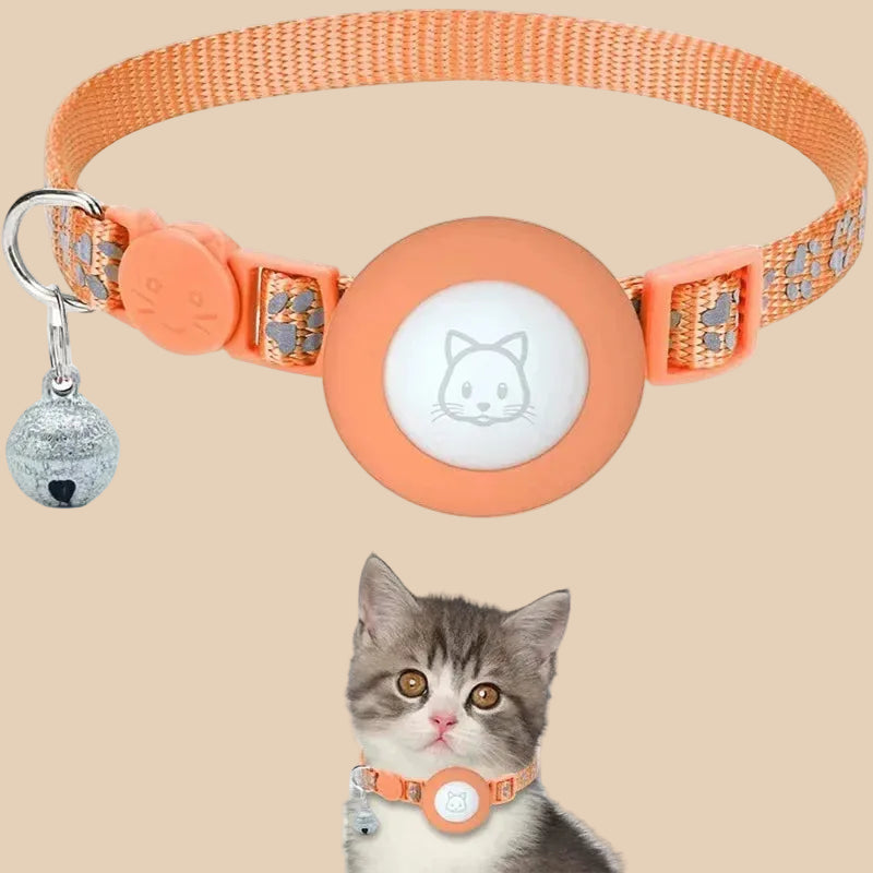 Reflective AirTag Holder Cat Collar