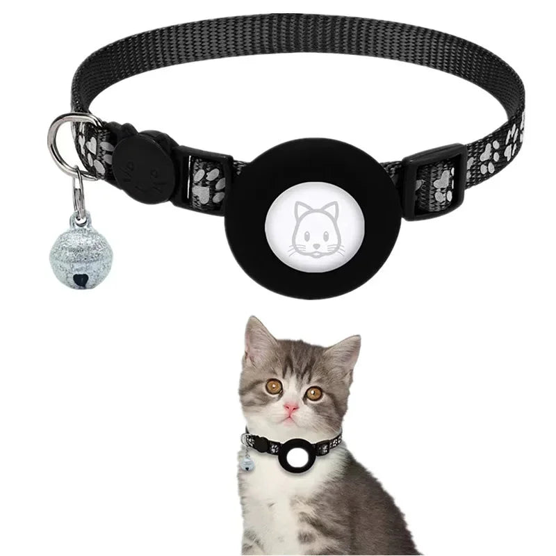 Reflective AirTag Holder Cat Collar