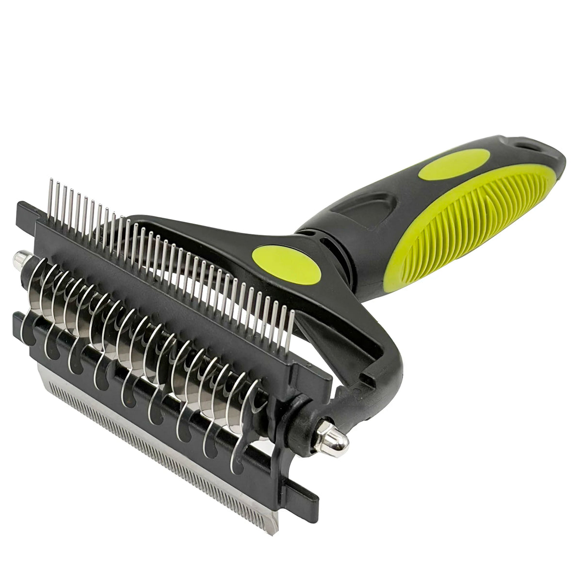 Brosse de toilettage anti-mue 3-en-1 pour chats et chiens