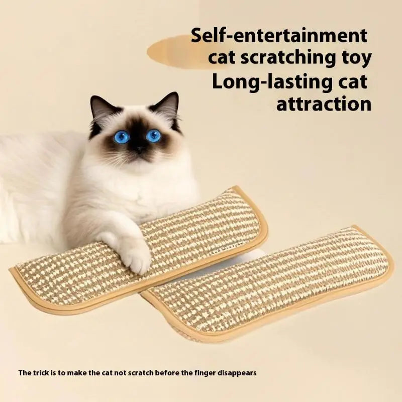 Juguete de almohada con hierba gatera para limpiar los dientes de los gatos