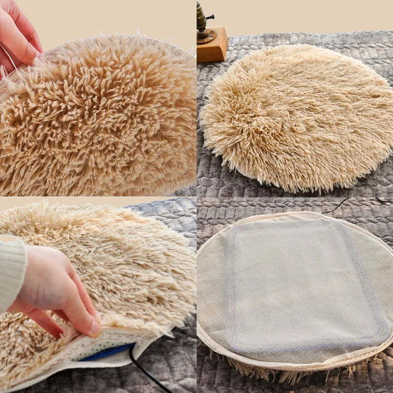 Tapis de couchage chauffant USB pour chiens et chats